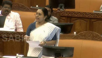 'അവ്യക്തമായ മറുപടി നല്&zwj;കുന്ന ശൈലി വേണ്ട'; മന്ത്രി വീണ ജോര്&zwj;ജിന് സ്പീക്കറുടെ താക്കീത്