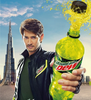 Mahesh Babu is the Mountain Dew brand ambassador