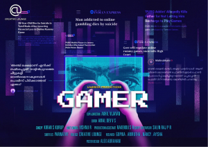The Dark Aspects of Online Gaming: Notably Akhil Vijayan&#039;s &#039;Gamer&#039;
