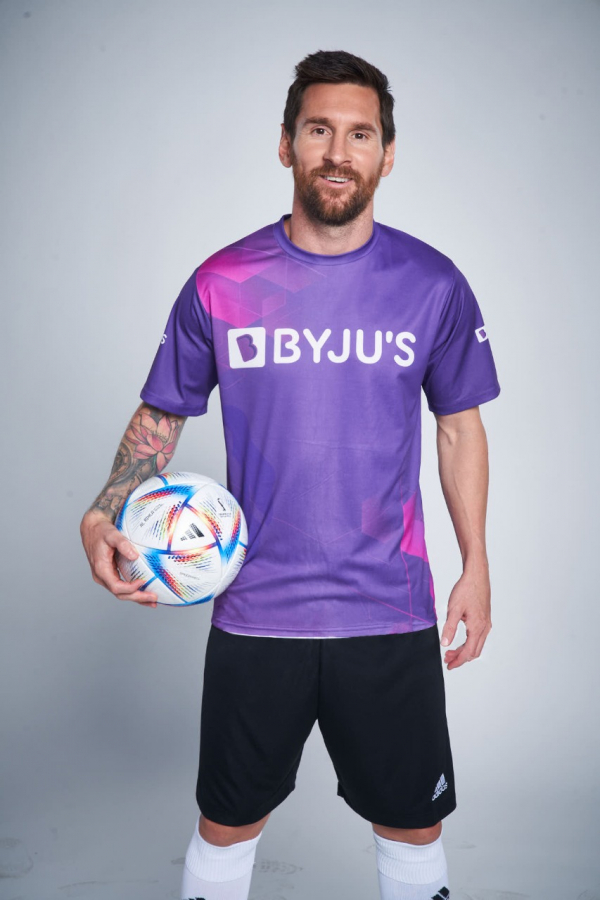 education for all; Football legend Messi as the global brand ambassador of ByJu&#039;s