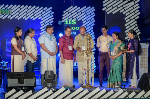 Jyothi&#039;s Group of Schools Anniversary Celebration Flag Raised