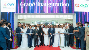 Chief Minister Pinarayi Vijayan inaugurated the Lulu Mall in Thiruvananthapuram