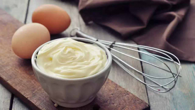 Mayonnaise made from raw eggs has been banned in the state