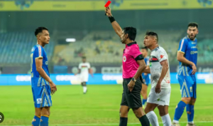 Fighting with 10 men, Kerala Blasters tied the North East