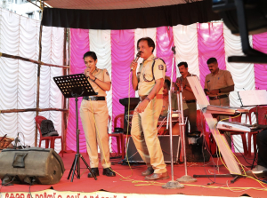 State police chief Anil Kant inaugurated the Onam celebrations at the police headquarters