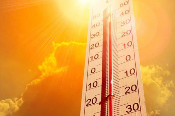 Temperatures in the UAE near 50 degrees Celsius