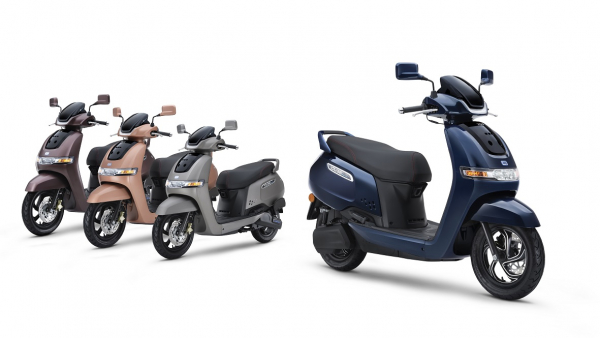 The new TVS iCube electric scooter has been launched