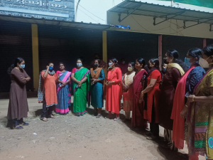 A night walk was organized in Alangad panchayath