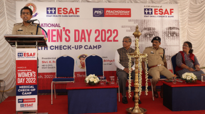 ISAF organized medical camps for women policemen and tribal women