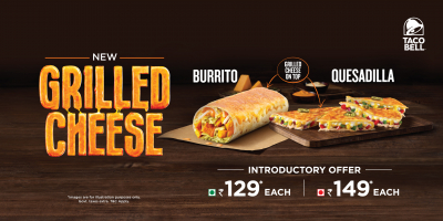 Taco Bell with the taste of grilled cheese