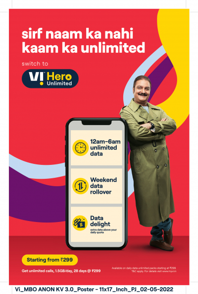 V Hero Unlimited Plan with Data Delight Benefits