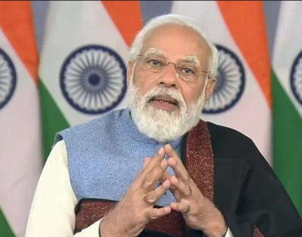 The country is on the brink of economic growth despite facing the third wave of Covid: Modi