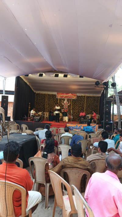 Devotional Bhajans at Karikakkam Devi Temple; Capital City in a festive mood
