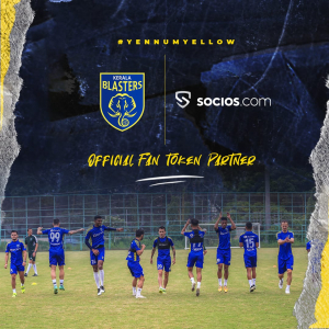 Kerala Blasters FC Announces Multi-Year Partnership with Socios as Official Fan Token Partner