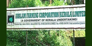 Adisree with spelling; Literacy classes resumed at Aralam Farm