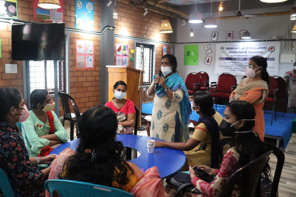Batika and Mural design training for women was conducted at Nipmar