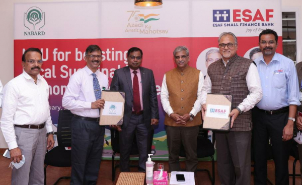 ISAF Small Finance Bank and NABARD have signed a Memorandum of Understanding