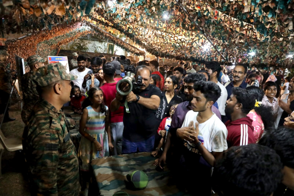 Indian Army&#039;s weapons display fills Kanakakunnu with curiosity