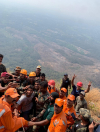 Firefighters fail to rescue Babu trapped in Kurumpachimala, Malampuzha