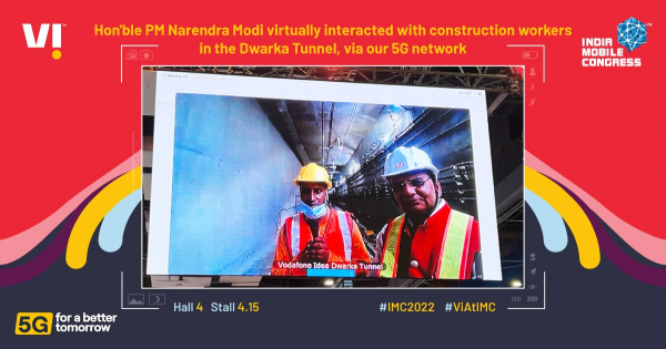 Prime Minister interacted with Delhi Metro tunnel construction workers through V5G Digital Twin