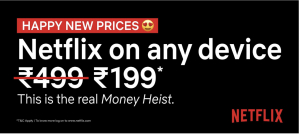 Netflix now starts at Rs 149 per month