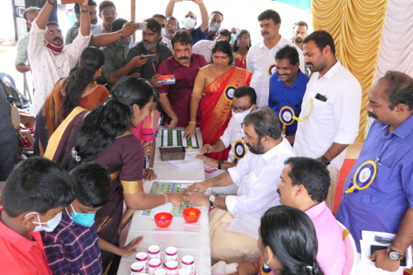 Distribute math learning tools to 13 lakh primary school children: Minister V. Shivankutty