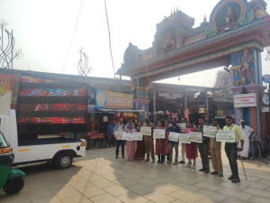 ആറ്റുകാൽ പൊങ്കാല:  പ്രചാരണ വാഹനം  ഫ്ലാഗ് ഓഫ് ചെയ്തു