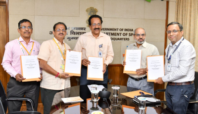 4000 ISRO technical staff over the next 5 years   Skill India with a project to provide training