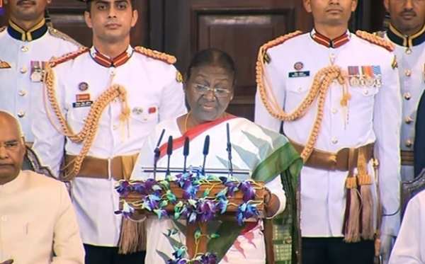 Draupadi Murmu sworn in as President