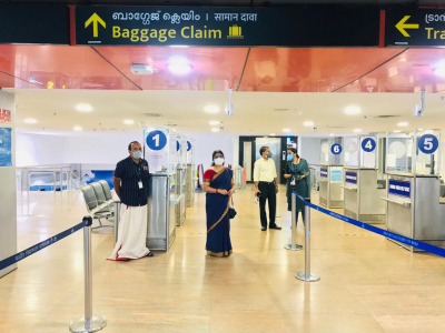 Health department ready to welcome passengers safely: Minister Veena George