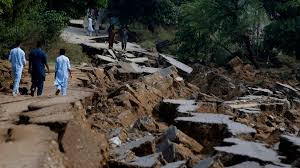 Strong earthquake in Pakistan