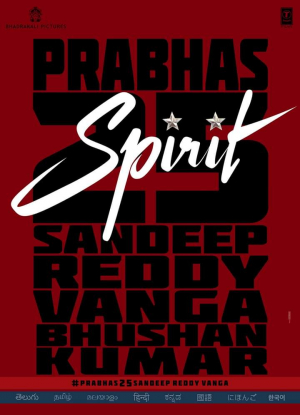 Prabhas with spirit; The actor released the name of the 25th movie