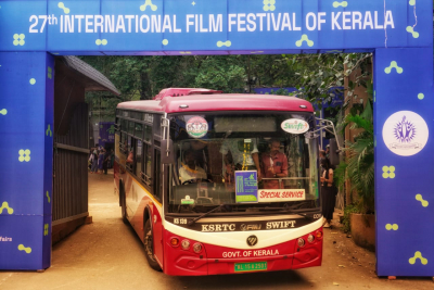 27th Kerala International Film Festival; KSRTC has provided extensive travel facilities.