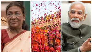 Holi symbolizes India&#039;s rich cultural heritage; President Draupadi Murmu shares greetings