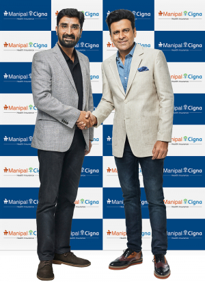 Actor Manoj Bajpai Manipal Cigna Brand Ambassador