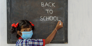 Back to school, with Ruth and the health department  Don&#039;t forget the mask is the key