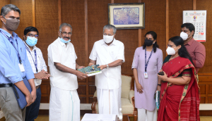 Hornets are indicators of forest health &#039; The book was released by Chief Minister Pinarayi Vijayan