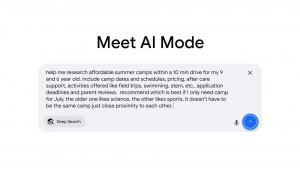 Google Search now has an AI chatbot; you can search by speaking and typing.