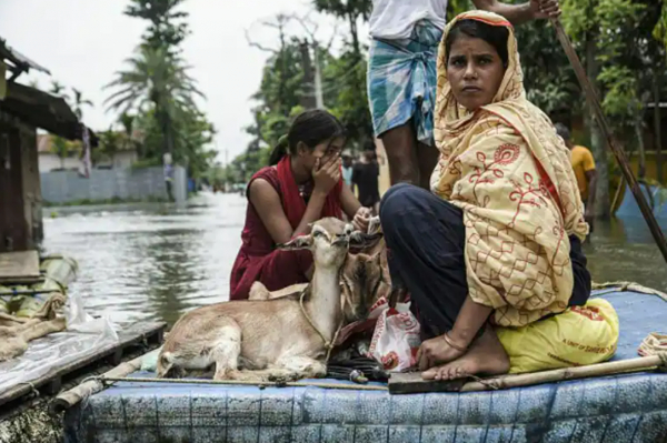 The death toll from floods and landslides in Assam has crossed 80
