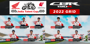 Honda has announced its squad for the National Racing Championships