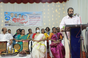 Minister V. Sivankutty inaugurated the new multi-storied building at Attingal Girls