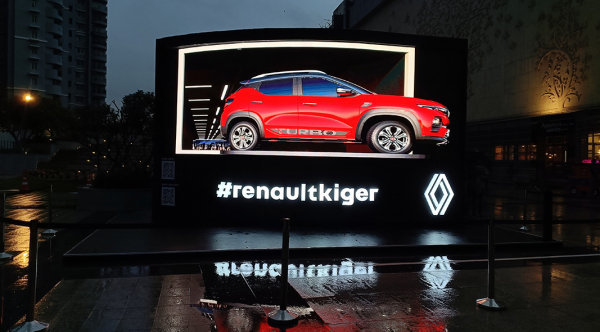 India&#039;s first 3D experience campaign for Renault Kyuga has been launched