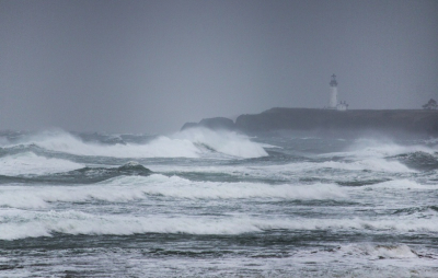 Chance of high waves and storm surge